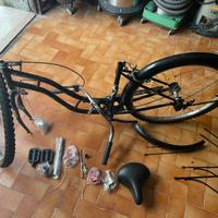 Bicicletta da passeggio da donna da assemblare