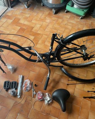 Bicicletta da passeggio da donna da assemblare