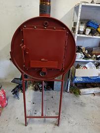 Stufa artigianale modello barrel stove