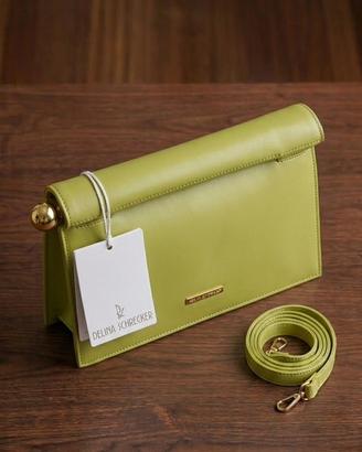 Borsa a tracolla Regina Schrecker verde salvia