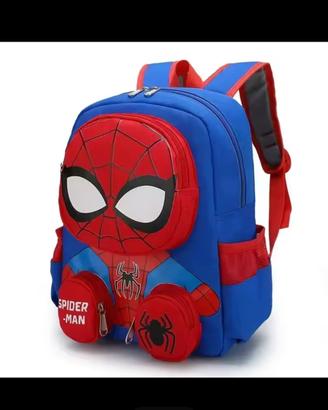 Zaino spiderman marvel bambino scuola asilo