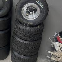 Set cerchi da bagnato kart