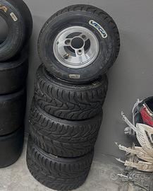 Set cerchi da bagnato kart