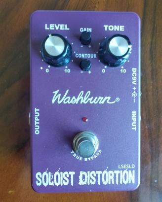 Pedale chitarra elettrica washburn distortion