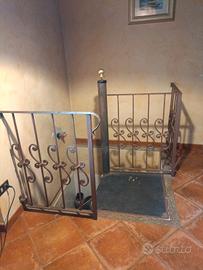scala a chiocciola in ferro 