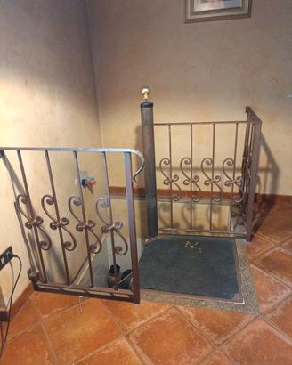 scala a chiocciola in ferro 