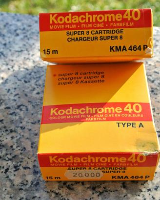 PELLICOLA super 8 KODACHROME