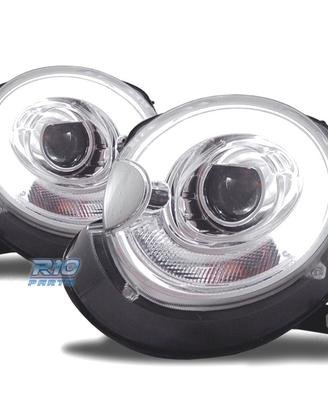 FARI PER MINI COOPER R56 R57 06-10 LUCE A TUBO FON