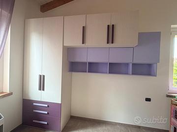 Armadio cameretta bambina