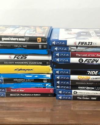 Lotto giochi Playstation 4 - leggi descrizione