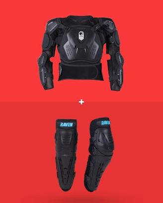 Set protezioni moto