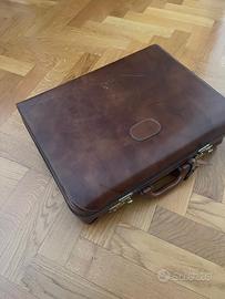 Ventiquattrore Vintage Anni '80 in Vera Pelle