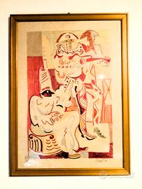 LITOGRAFIA 15/100 FIRMATA di PIER CLAUDIO PANTIERI