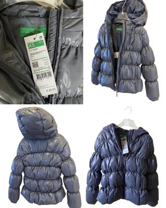 Piumino Bomber bambino/a Benetton NUOVO 4/5 anni