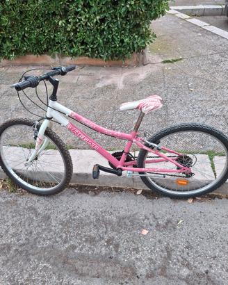 bicicletta mountain bike bambina 24"