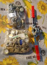 Tappatrice con tappi