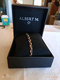 Bracciale uomo/donna Albert M. in argento 925