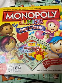 Gioco società Monopoly junior 5+