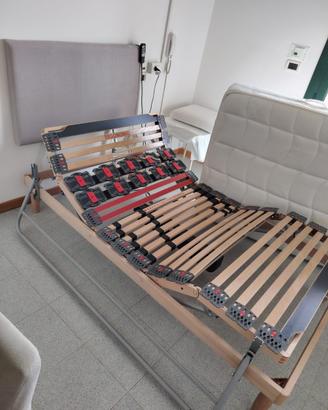 Letto degenza motorizzato con sponde - come nuovo