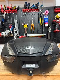 Bauletto Givi V47 Monokey con schienalino