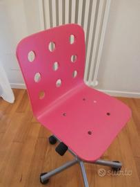 sedia regolabile in altezza 