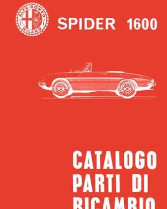 Catalogo Ricambi per Varie Alfa Romeo retro'
