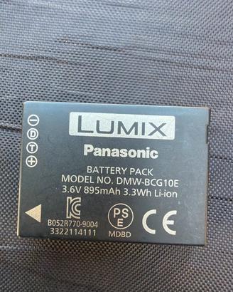 Batteria originale Panasonic Lumix DMW-BCG10E