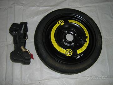 Ruotino scorta e cric per polo del 2000