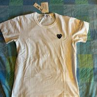 T-Shirt Comme des Garcons Bianca