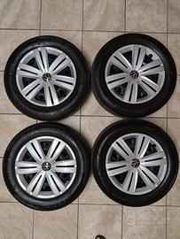 4 gomme + cerchi VW 205/60 R16 