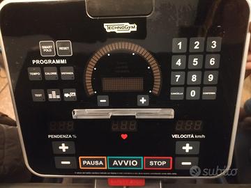 Tapis roulant technogym