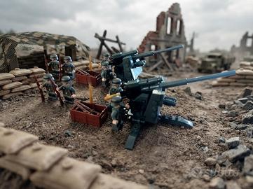 lotto lego compatibile tema WW2 esercito tedesco