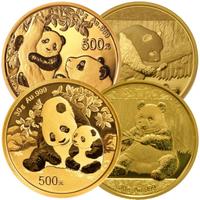 C.E.R.C.O.  Moneta panda cinese yuan oro 999