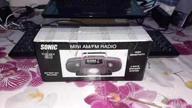 RADIO ANNI 80/90 SONIC MINI AM-FM A BATTERIE