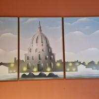 Opera di Fausto Salomoni Aerografata