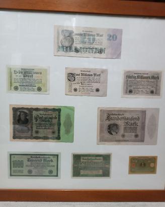 Vecchie banconote tedesche