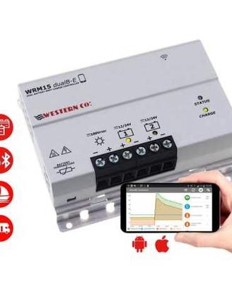regolatore di carica DUAL mppt western