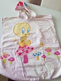 Accappatoio poncho bambina Bassetti