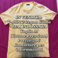 T-Shirt Z Zegna - Taglia M - Cotone Premium