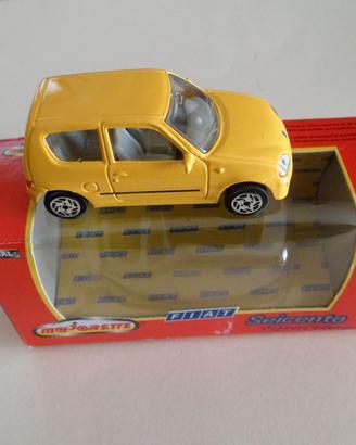 MAJORETTE FIAT CINQUECENTO SPORTING GIALLA 1:43