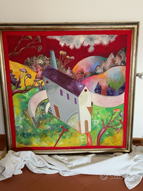 Alinari – “Punto Luce” – Acrilico su tela 100x100