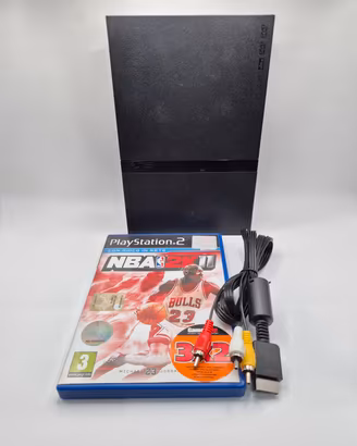 PlayStation 2 slim nera + NBA 2k11