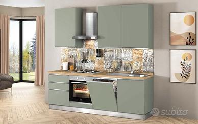 Cucina 240 con lavastoviglie 