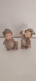 Figurine decorative, angioletti, pupazzetti