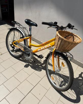 Bici unisex da 24” tutta in alluminio