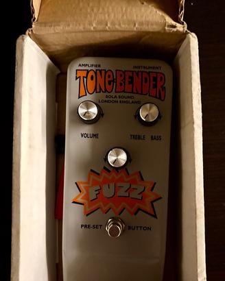 Fuzz Sola Sound Colorsound Tone-Bender anni '80