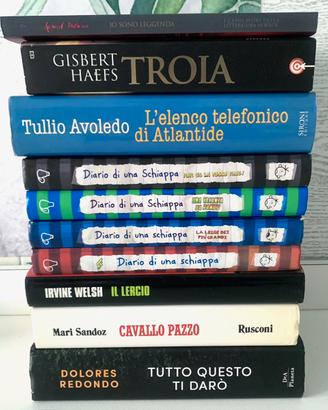 10 libri varie edizioni