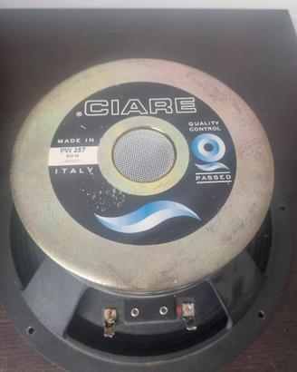 Diffusore woofer ciare pw257 800w 10"
