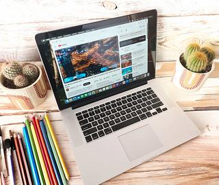 Apple MacBook Pro 15 i7 2015 Ram 16Gb SSd 256 GB