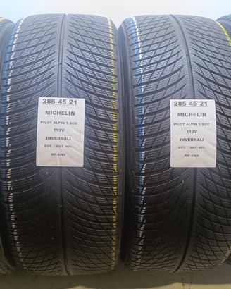 4 GOMME 285 45 21 MICHELIN INV RIF4369
